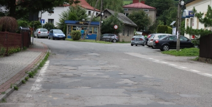 Odcinek ulicy Wolności do remontu